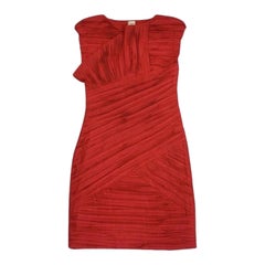 Krizia red mini dress