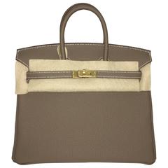 Hermes Birkin Etoupe 30 Bag For Sale at 1stDibs