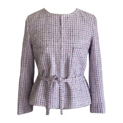 Chanel Lesage Tweed Jacket in Lilac