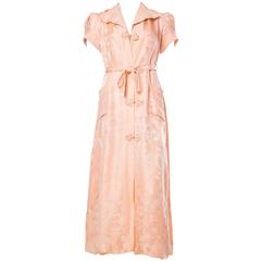 Retro 1930s/1940s Chinese Silk Dressing Gown