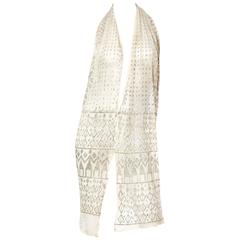 1920s Egyptian Assuit Shawl 10