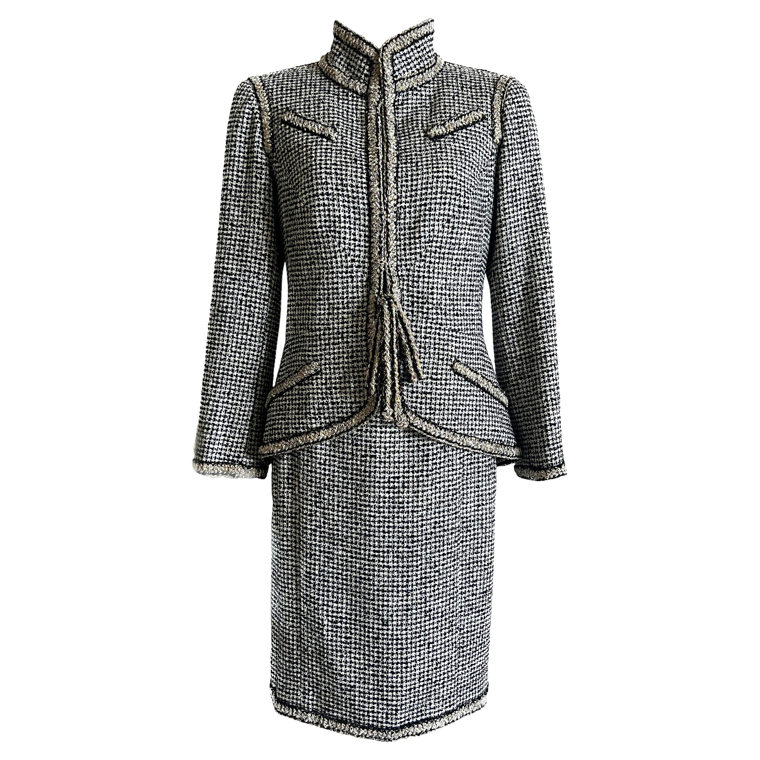 Chanel New Venice Collection Lesage Tweed Suit For Sale