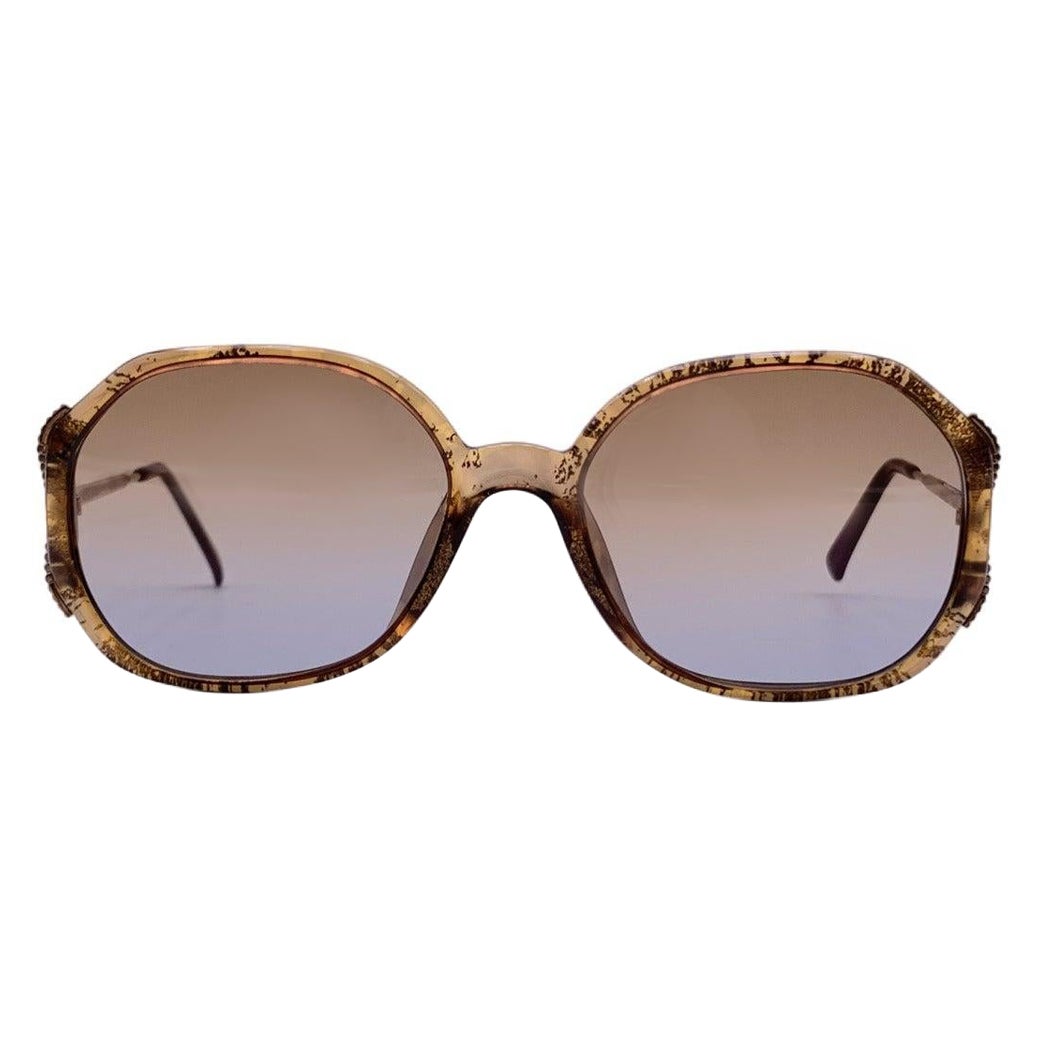 Christian Dior Vintage Glitter Sunglasses 2527 31 Optyl 56/18 130mm For Sale