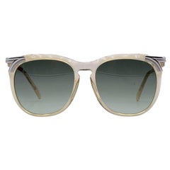 Cazal Vintage Clear Beige Sunglasses Mod. 113 Col. 82 54/16 135mm