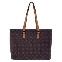 Louis Vuitton Used Monogram Canvas Luco Tote Shoulder Bag