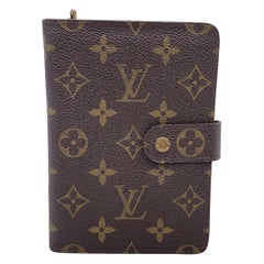Louis Vuitton Monogram Canvas Porte Papier Zip Brieftasche M61207