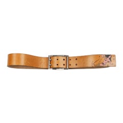 Gucci Men Leather Belt Size 95, S673