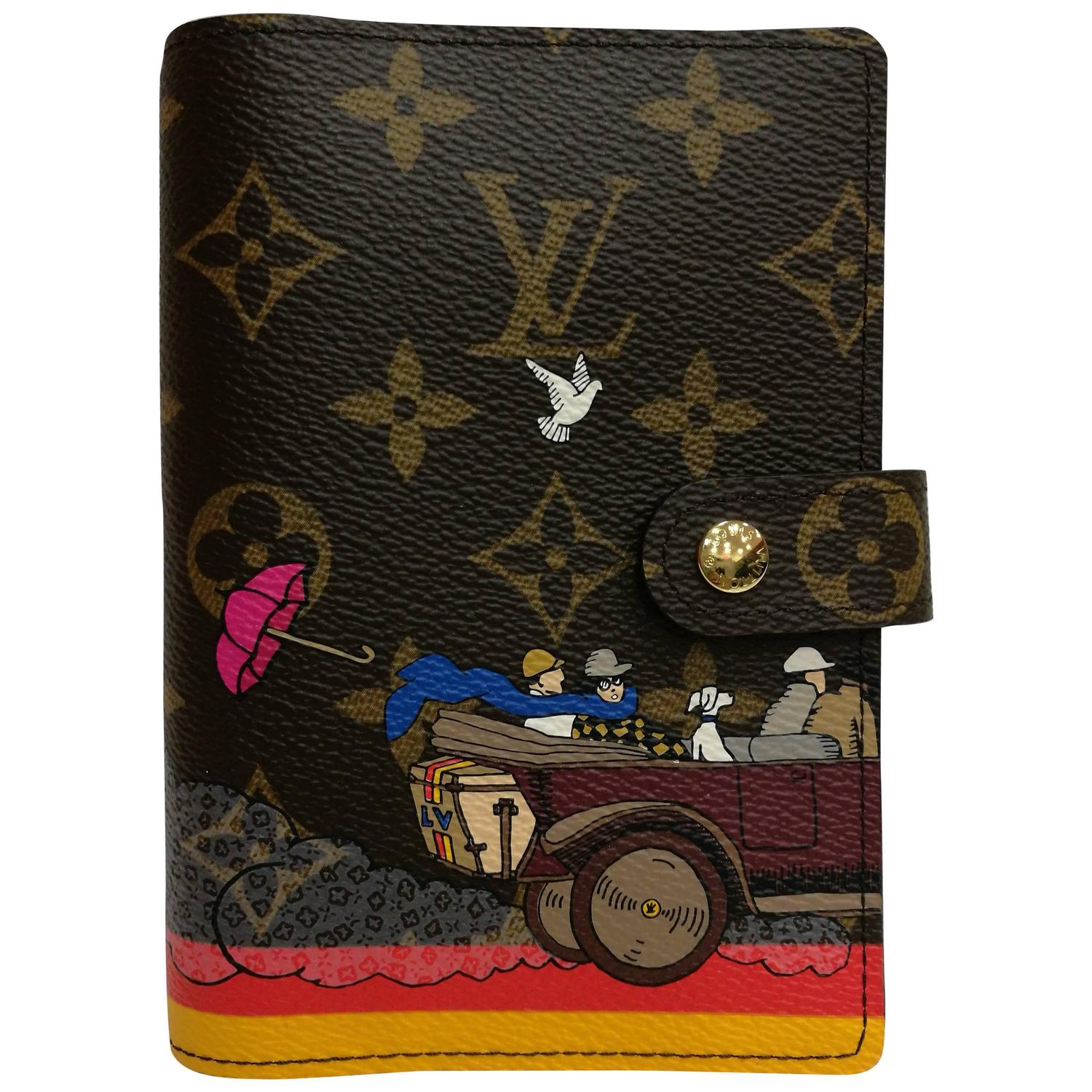 Louis Vuitton Small Ring Agenda Cover Evasion For Sale at 1stdibs