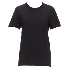 TOM FORD noir - T-shirt à col rond brodé du logo TF IT46 XL