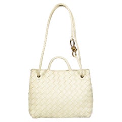 Bottega Veneta - Petit sac à main en cuir Andiamo - Jaune