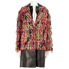 Alexander McQueen ‘Wishing Tree’ Tweed Oversized Coat Size XS