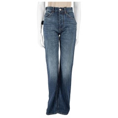 Bottega Veneta H/W23 Blau Denim Jeans mit geradem Bein Größe XXS