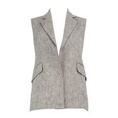 Theory Grey Sleeveless Vest Size XXS