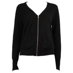 Belstaff Black Wool Zip Up Jacket Size S