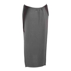 Vivienne Westwood Grey Gradient Print Knit Skirt Size M