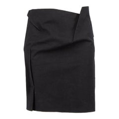 Roland Mouret Black Panelled Mini Skirt Size M