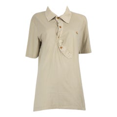Vivienne Westwood Beige Logo Polo Shirt Size L
