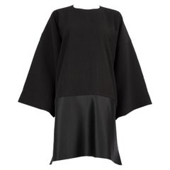 Solace London Schwarzes Lulu Kleid mit rundem Ausschnitt Größe S