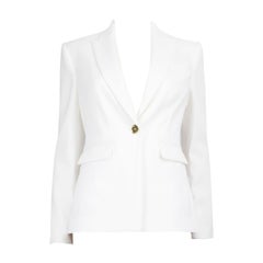 Pinko SS24 blazer blanc Humahuaca Giacca Taille XXXL
