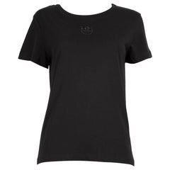 Pinko Black Bussolotto Logo T-Shirt Size S