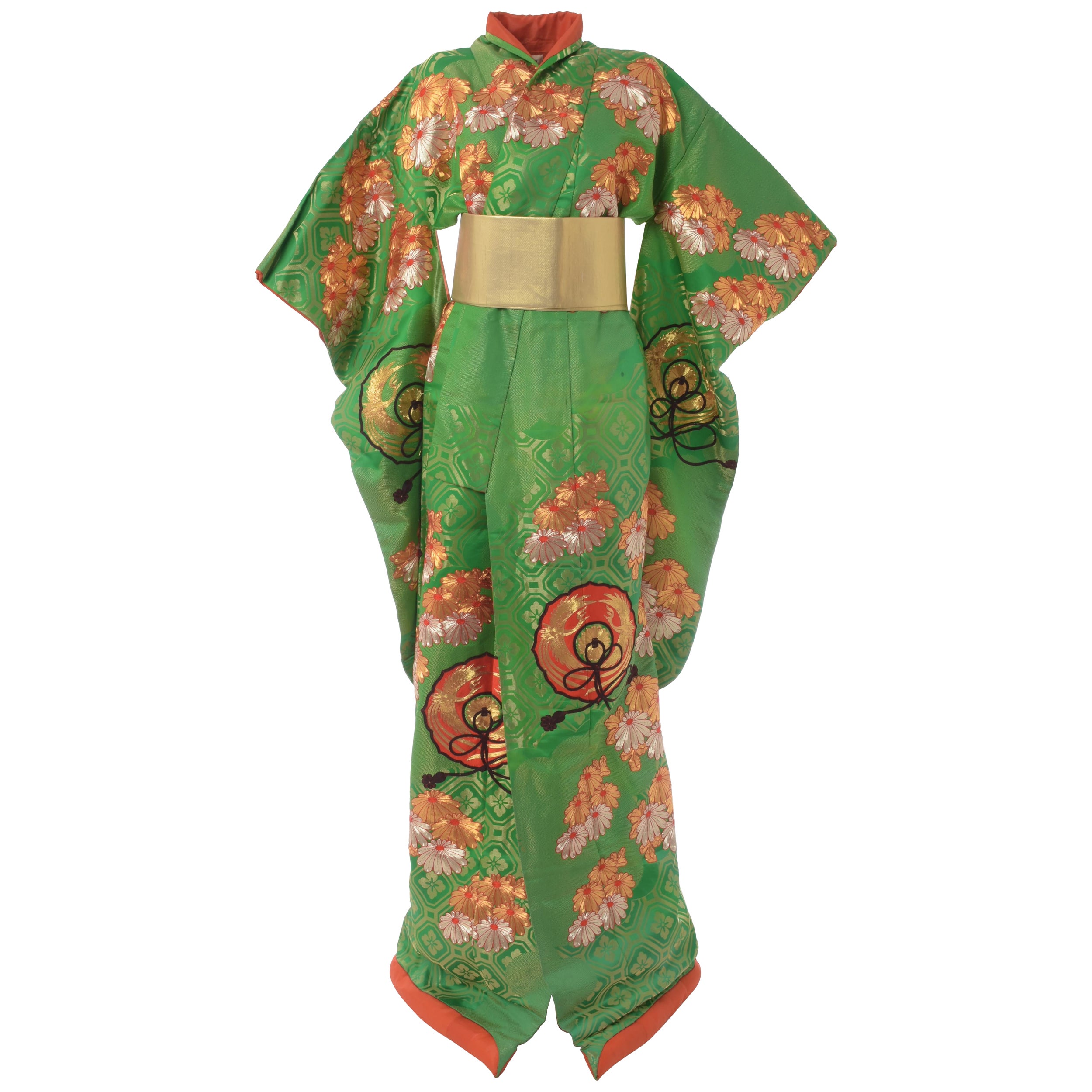 Green Kimono Uchikake For Sale