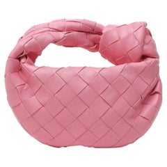Bottega Veneta Mini Candy Jodie Rosa Borsa A Mano, Borsa A Mano