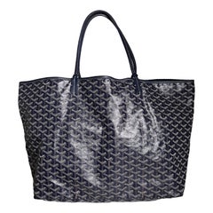 Goyard Saint Louis GM Tote Grande Azul marino