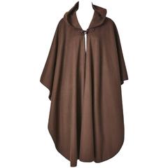 Yves Saint Laurent Moroccan Inspired Wool Cape