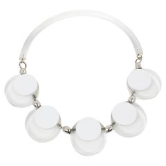 Judith Hendler Acryl-Halskette mit Neck-Ring-Halskette