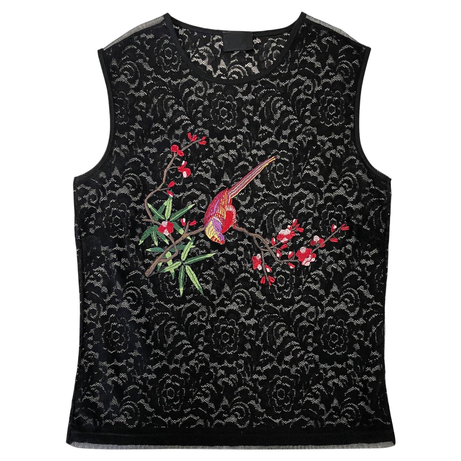 Dolce e Gabbana - D&G "Embroided Nature" Top S/S 1999 For Sale