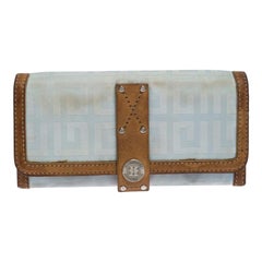 Givenchy Monogram Nylon und Leder Kontinentale Brieftasche