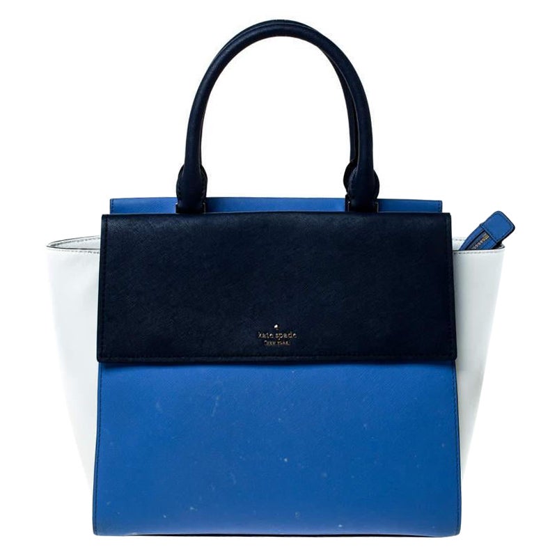 Kate Spade Multicolor Leather Flap Satchel