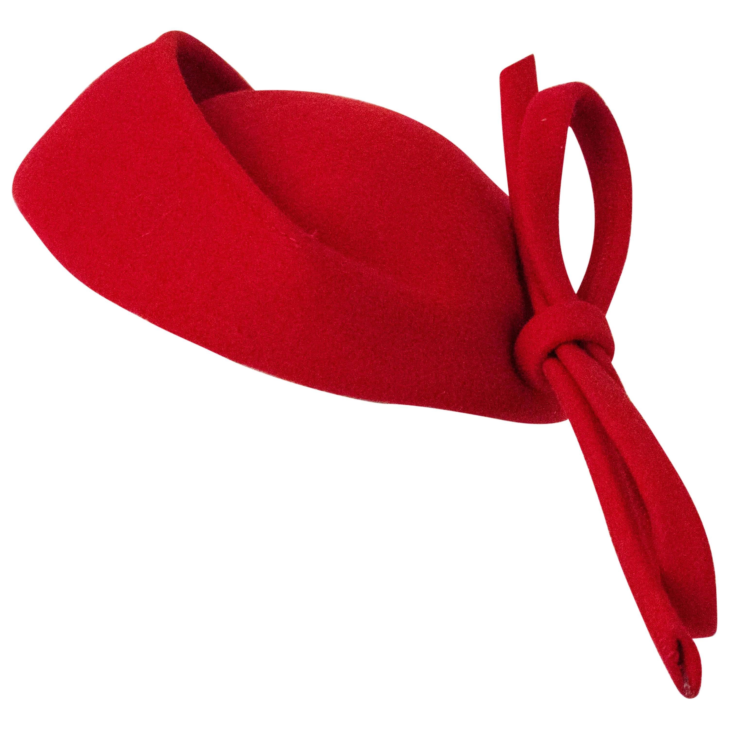 Red Adolfo II Toy Hat