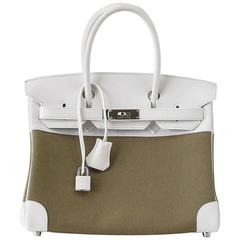 Hermès Birkin 30cm Gris Meyer Veau Togo RGHW at 1stDibs