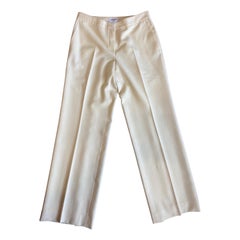 Used Trousers Chanel wool
