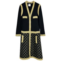 Chanel 8K$ New Iconic Coco Brasserie Quilted Jacket Dress