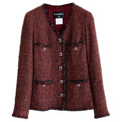 Chanel CC Juwelen-Knöpfe Lesage Tweed-Jacke