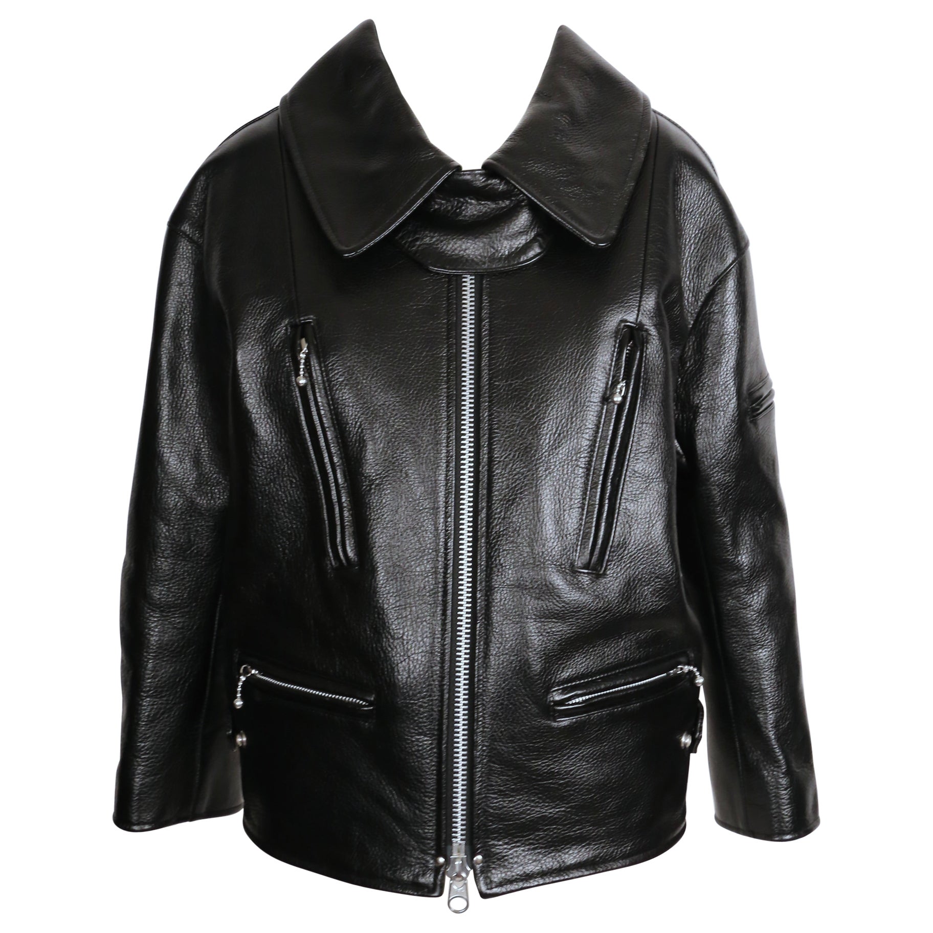 Comme Des Garcons Leather Jacket - 12 For Sale on 1stDibs Comme Des Garcons Leather Jacket - 12 For Sale on 1stDibs