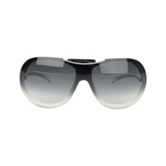 Chanel Silberne Aviator-Sonnenbrille aus Metall
