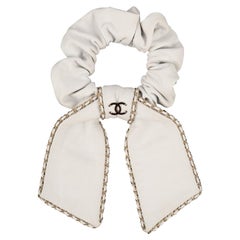 Chanel Champagne Metal Hair Jewelry