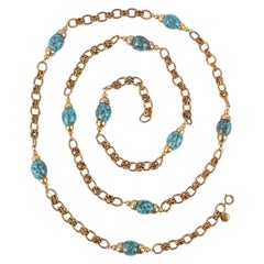 Retro Chanel Sautoir Necklace from the Coco Era