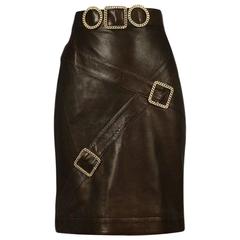 Chanel Iconic Buckle Skirt