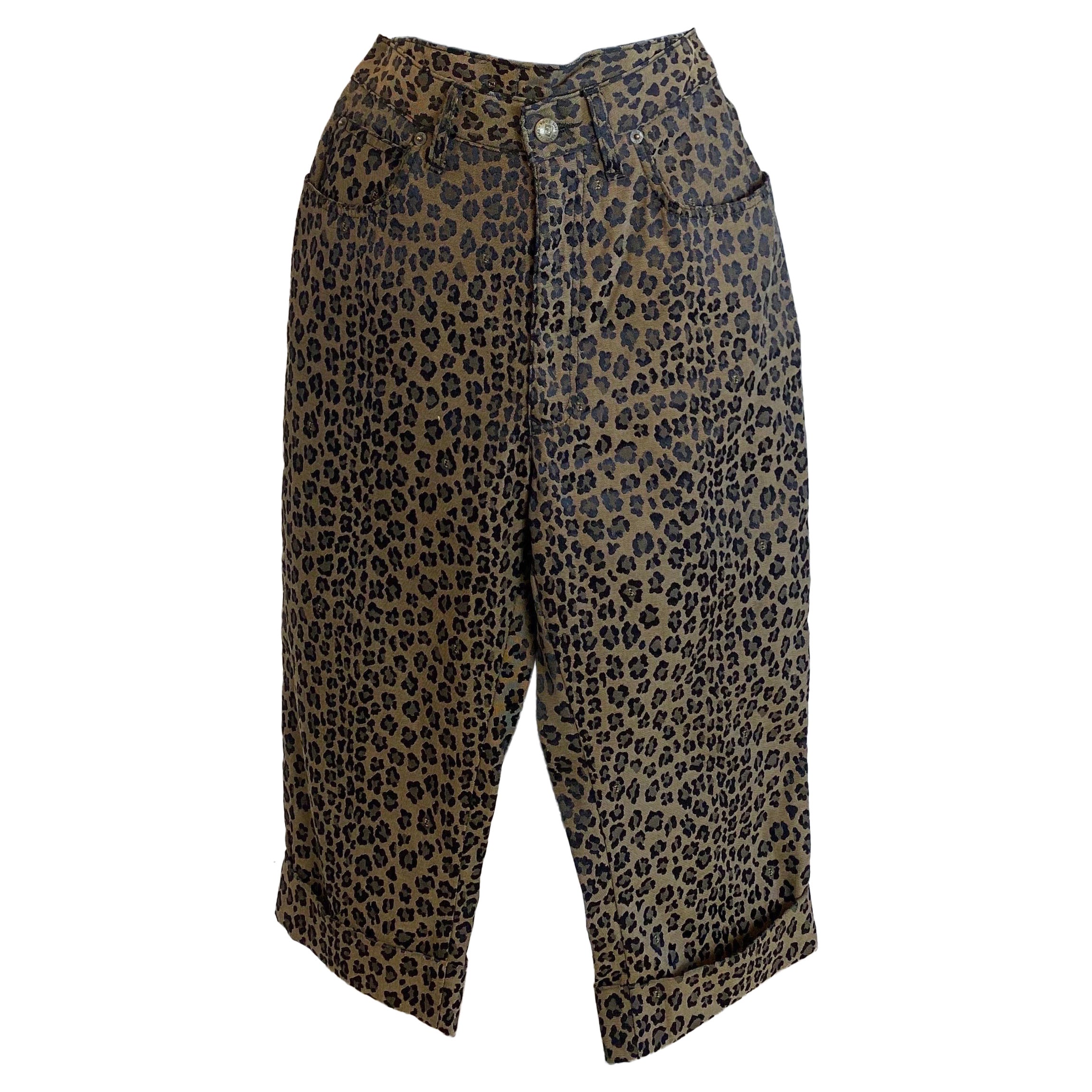 Fendi Jeans Trousers animalier