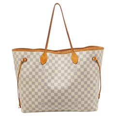 Louis Vuitton Damier Azur Canvas Neverfull GM Bag