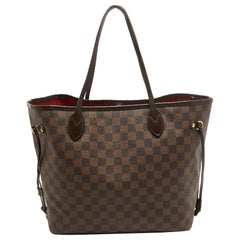 Louis Vuitton Damier Ebene Canvas Neverfull MM Bag