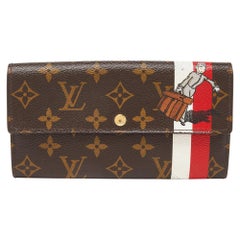 Louis Vuitton Monogram Canvas Limited Edition Groom Sarah Wallet