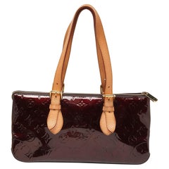 Louis Vuitton Amarante Monogram Vernis Rosewood Avenue Bag