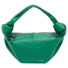 Bolso Bottega Veneta Verde Oscuro Piel Doble Nudo