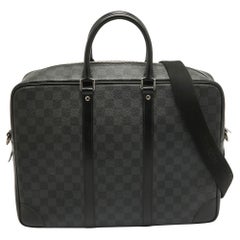 Louis Vuitton Damier Graphite Canvas Porte Documents Voyage GM Briefcase