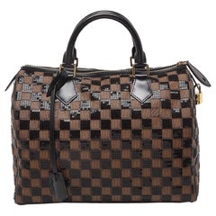 Bolso Louis Vuitton Damier Ebene y Lentejuelas Paillettes Edición Limitada Speedy 30